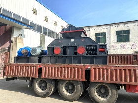 大型對輥午夜成人福利视频發往湖北河卵石製砂